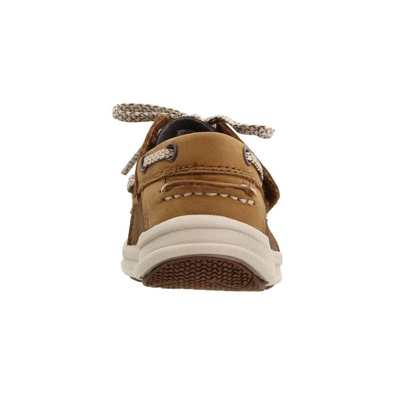 SPERRY حذاء قارب سبيري للأولاد جيم فيش، بني داكن، 4 أطفال كبار أمريكي - Image 4